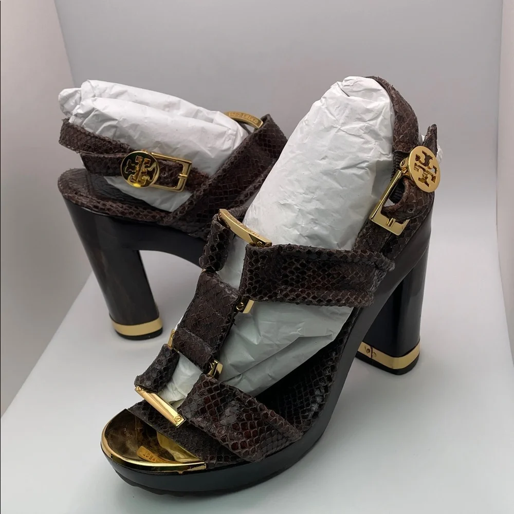 Tory Burch elegant snakeskin